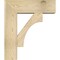 Ekena Millwork Westlake Block Rough Sawn Bracket w/ Offset Brace, Douglas Fir, 8"W x 24"D x 28"H BKT0806X24X28WTL05RDF - alternate 4